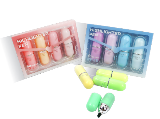 Lip stick highlighter pen