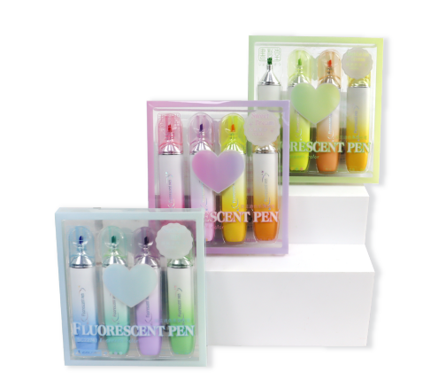 Morandi color fluorescent pen